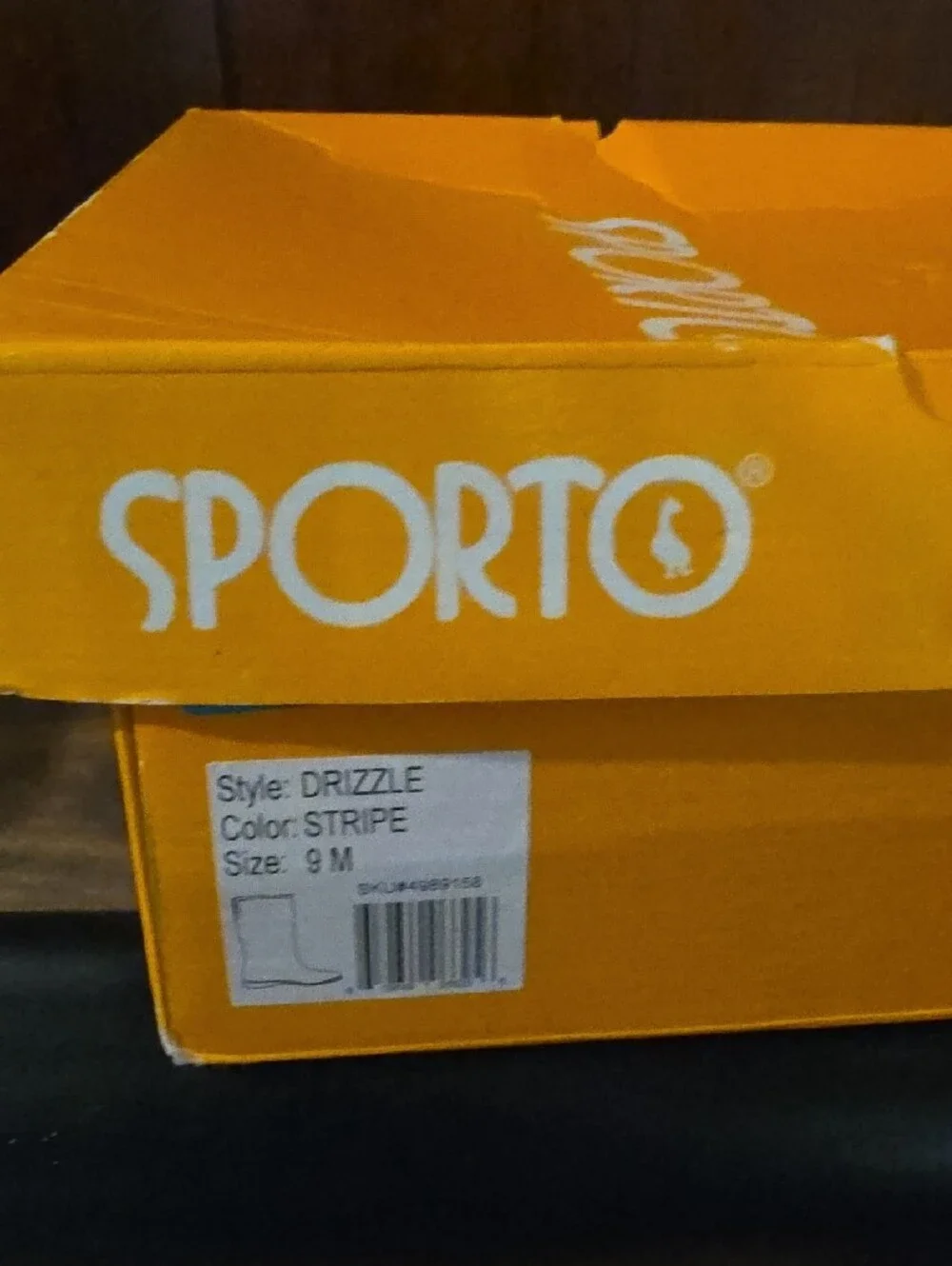 Sporto Yellow Box with White Logo
